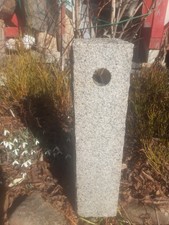 Granit Wasserzapfsäule Wassersäule Zapfstelle Außenwasserhahn Zapfstelle Palisad