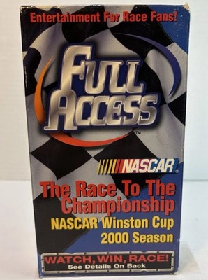 NASCAR Full Access Winston Cup 2000 Season (VHS, 2001)