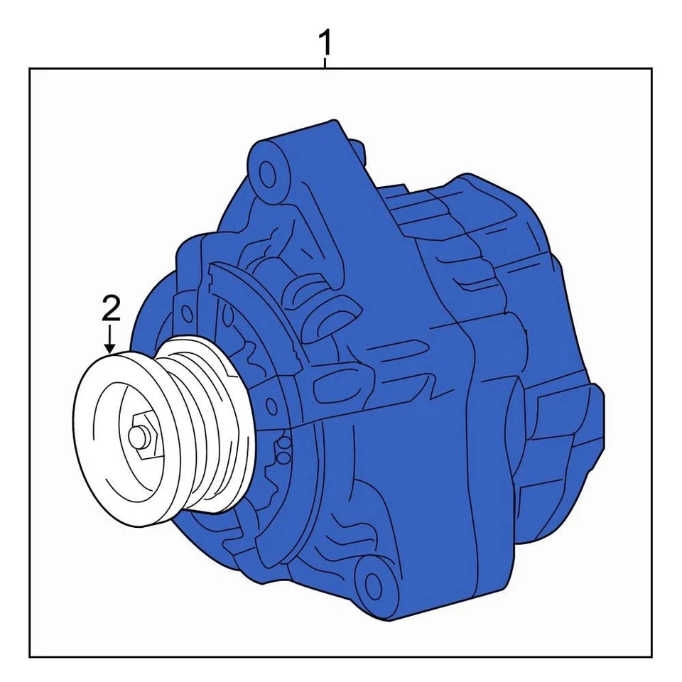 For Toyota Tundra 2011-2014 Toyota 2706031260 Alternator Foto 3 de 4