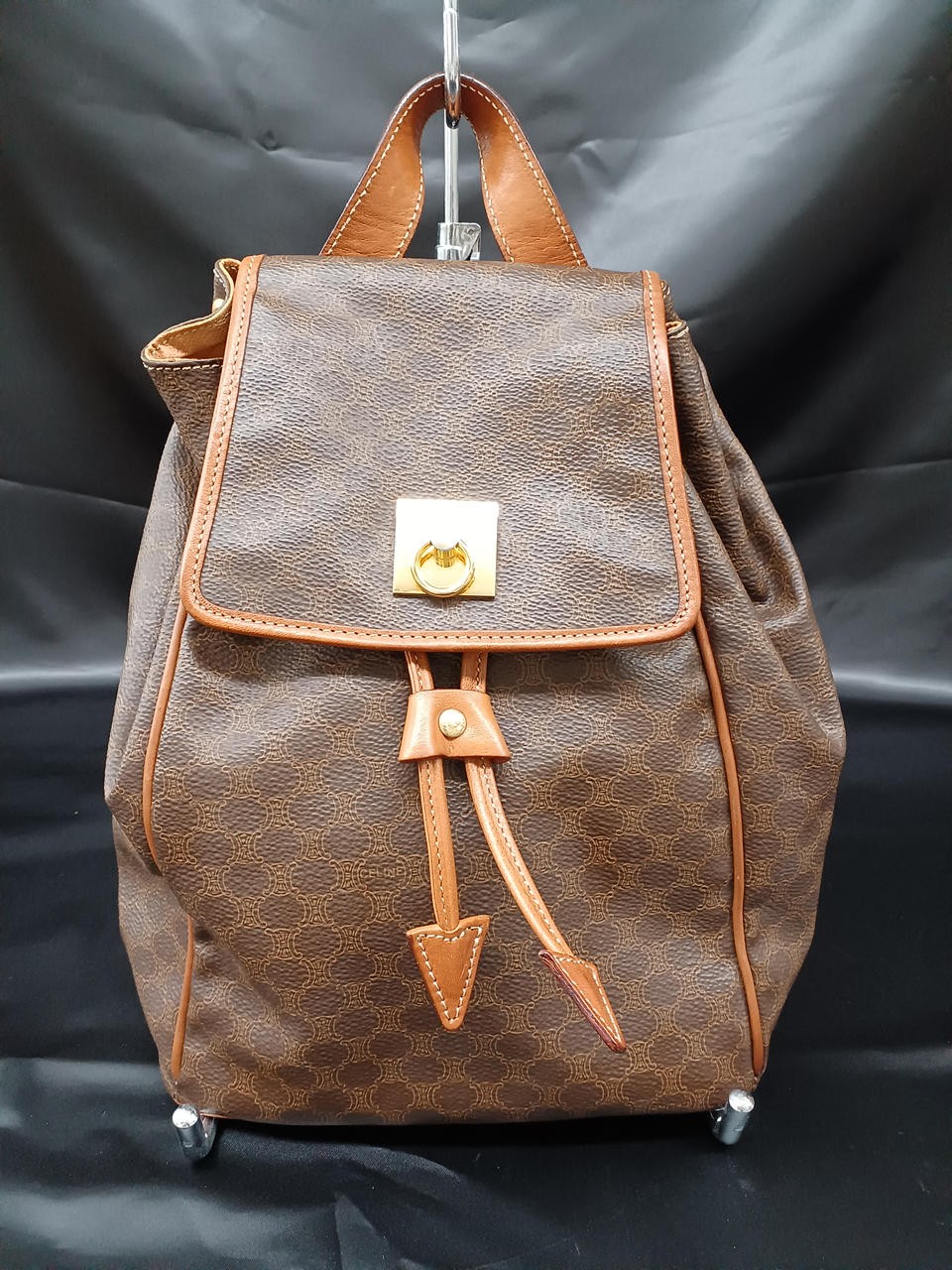 Macadam Pattern Mini Backpack Model M14 Celine Jj… - image 1