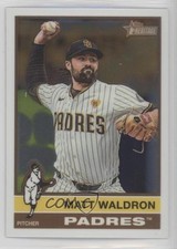 2025 Topps Heritage High Number SP Chrome Matt Waldron #497 1i3j