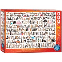 Katzenwelt (Puzzle) | Spiel | In Spielebox | 6000-0580 | 2021 | Eurographics