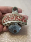 VTG COCA-COLA STARR X Brown Co 1940s Wall Mount Bottle Opener # 2 Made In USA