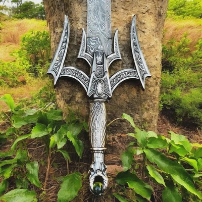 Damascus Steel Custom Hand Forged Viking Sword, Battle Ready Medieval Sword