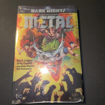 Dark Nights Metal Deluxe Edition Hardcover Sealed New DC 2018 Scott Snyder