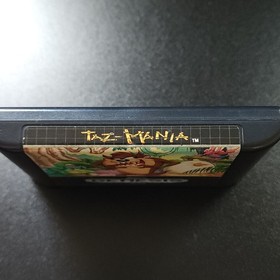 TAZ MANIA SEGA GENESIS (1992) VIDEO GAME COMPLETE W/ MANUAL - CIB Tested