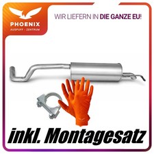 ✅für Skoda Rapid Spaceback 1.2 + 1.2 TSI (ab 2012) Auspuff Endschalldämpfer