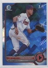 2022 Bowman Sapphire Edition Chrome Prospects Fran Alduey #BCP-39 0l0m