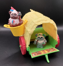 Ewok Woodland Wagon Vintage Star Wars Set Near Complete 1984 Kenner Lot SW 16