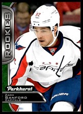2016-17 PARKHURST GREEN ROOKIE Zach Sanford RC Washington Capitals #392