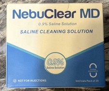 Saline Cleaning Solution 0.9 Saline Solution Clean Exp 8/2028 FREE FAST SHIPPING