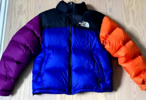 The north face nuptse 1996 hotsell aztec blue