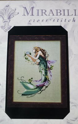 Queen Mermaid MDL57 by Mirabilia cross stitch pattern chart