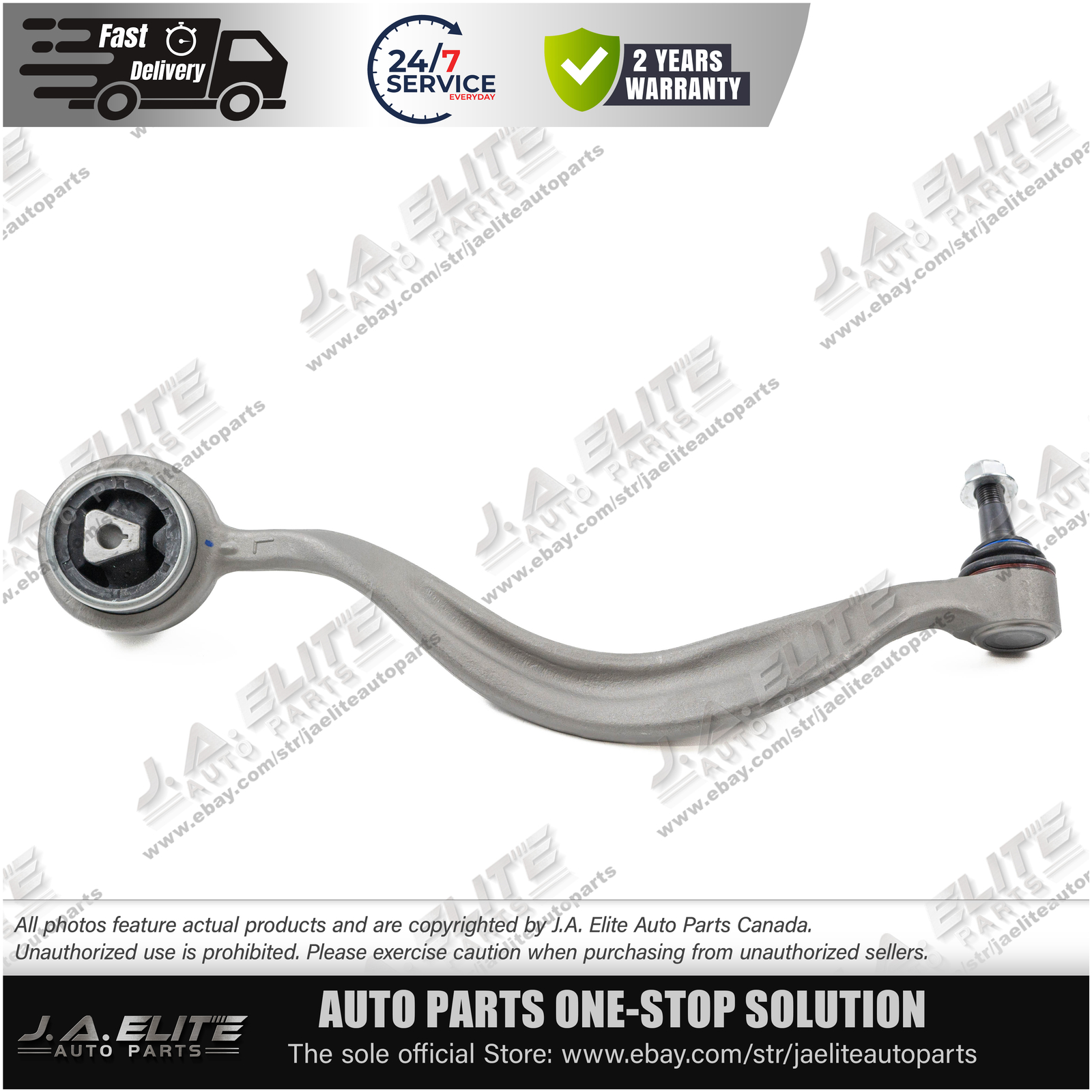 Front Lower Left Control Arm fits Rolls Royce Phantom RR1 (2004-16) 31120409267