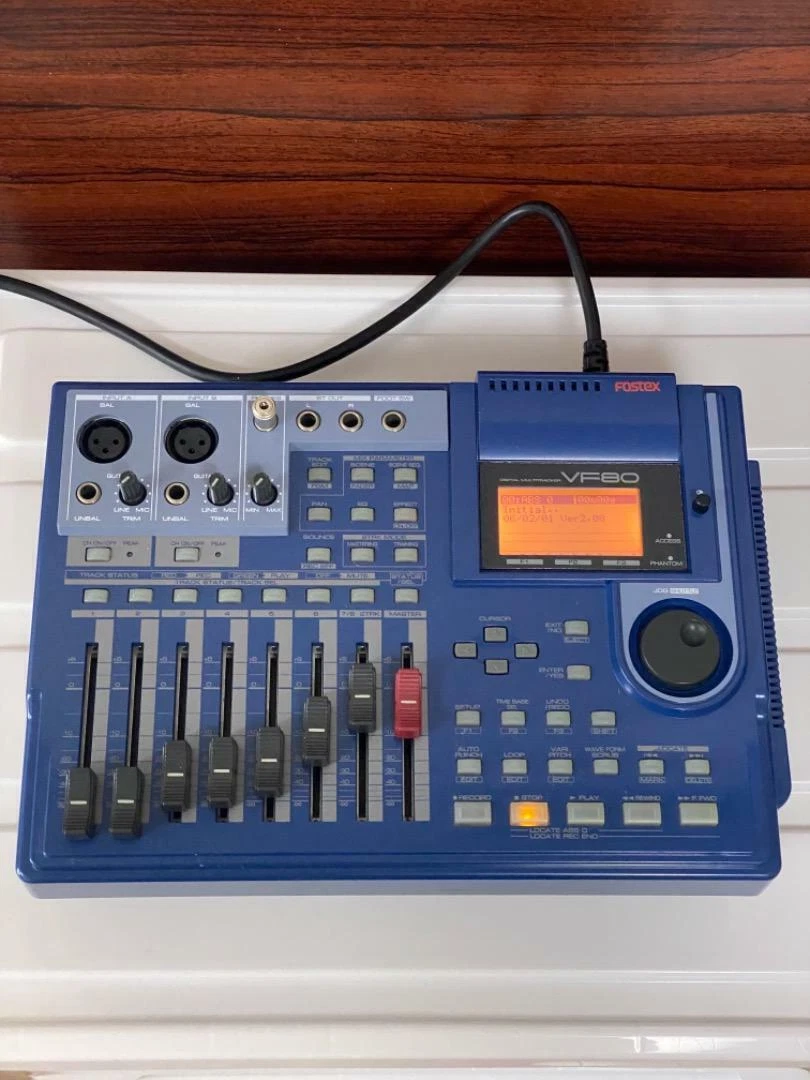 Fostex VF80 Digital Multi Truck Recorder MTR 8 Tested Working | eBay