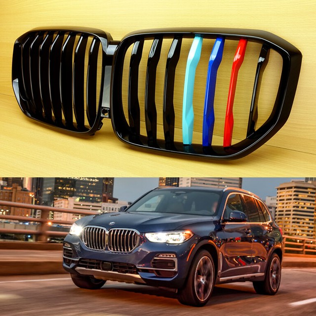 XSeries MColor Fit BMW X5 G05 Hatchback Front Grille Gloss Black 20192020 eBay