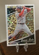 2022 Topps Update Series Topps Black Gold #BG-25 Juan Soto Insert HOF? Ex-corner