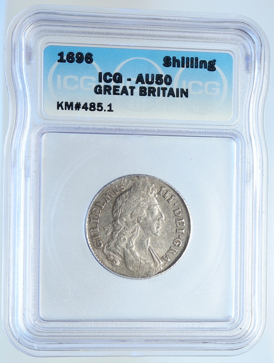 【William : Rome】William 　新品未開封 1696 UK Great Britain KING WILLIAM III Genuine Silver