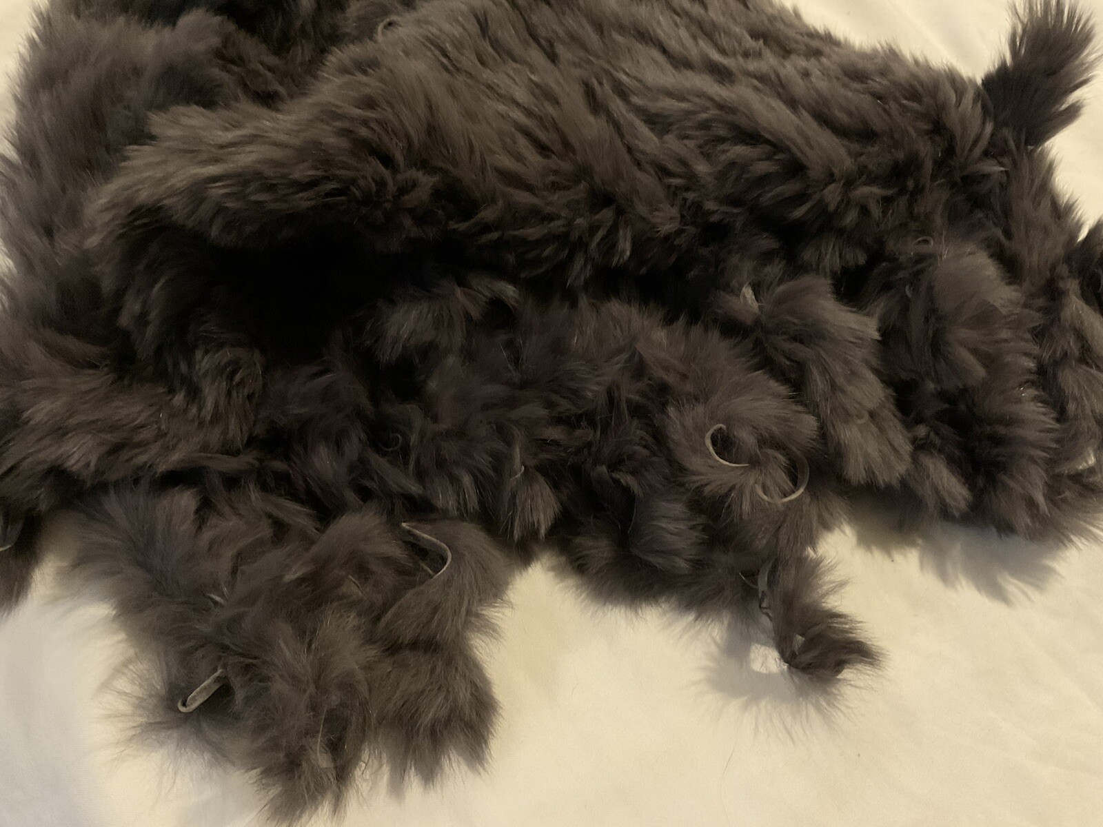 Vince Fur Scarf Twisted Infinity Soft Loop Snood - image 7