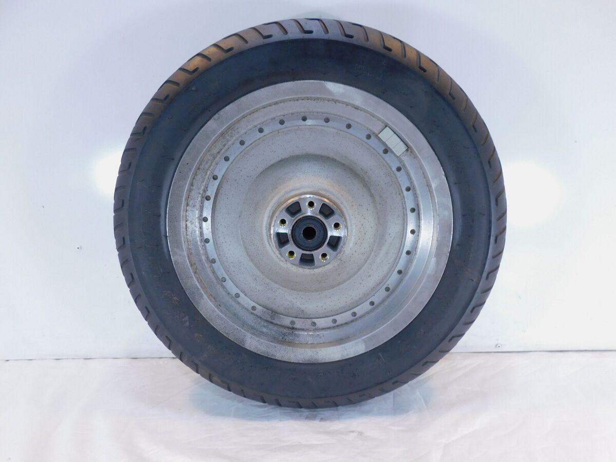 Harley Davidson Sportster 883 & 1200 Cast Rear Back Wheel w Harley Davidson Sportster 883 & 1200 Cast Rear Back Wheel w