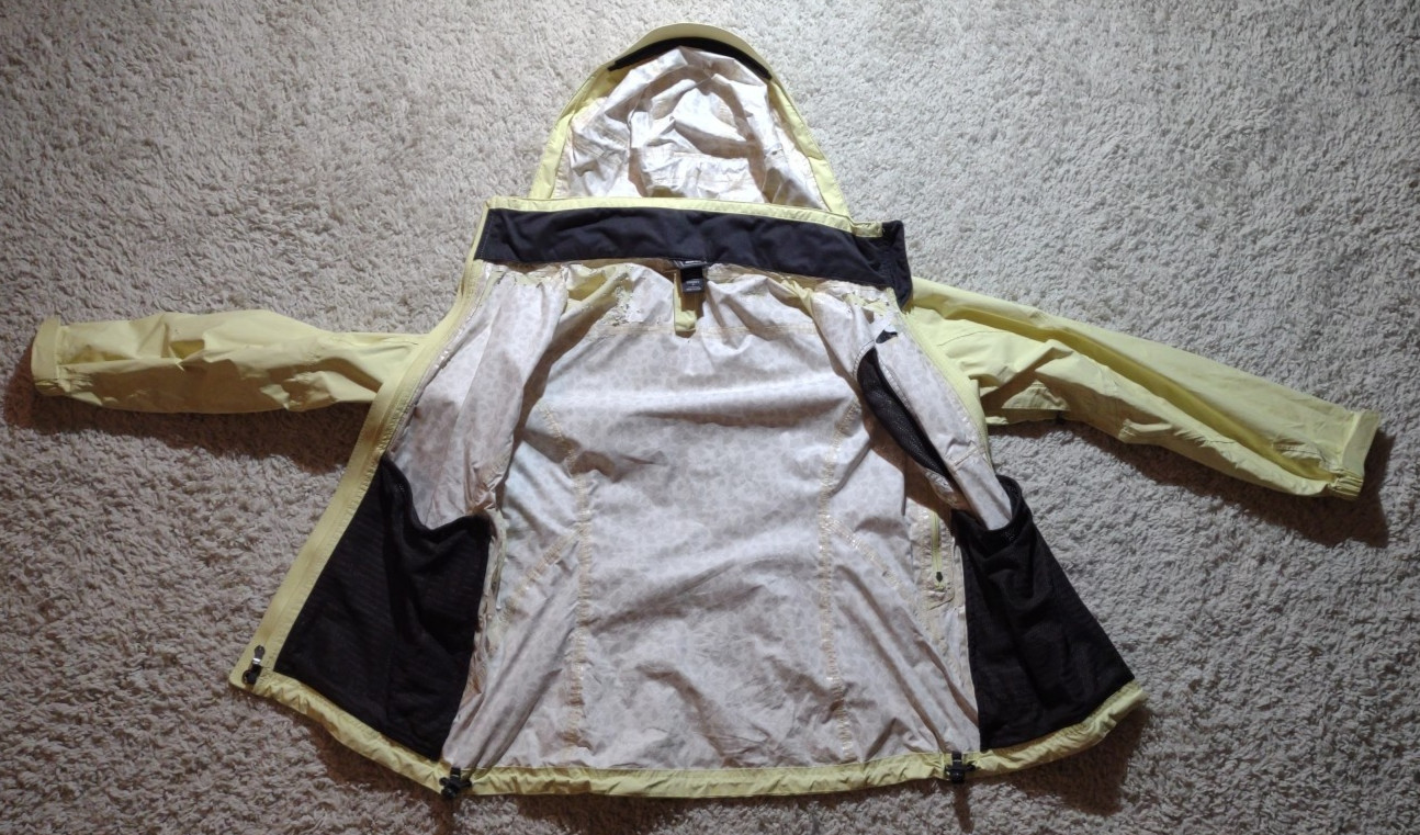 REI E1 Elements Women's Small Hooded Raincoat Pas… - image 2