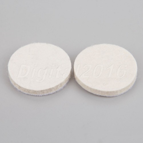 2Pcs 2" White Polishing Buffing Grinding Wheel Wool Felt Polisher Disc Pad 50mm - Picture 5 of 10