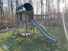 Wooden Play House for Kids