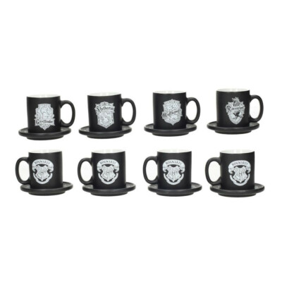 Harry Potter - Satz mit 4 Espressotassen EMBLEMS
