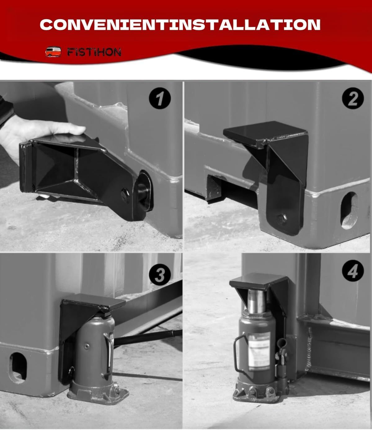 2P Shipping Container Jack Lug,with Limiter Shipping Container JackLifter