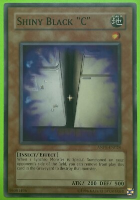Shiny Black ''C'' - ANPR-EN024 - LP - Common - Unlimited - Yugioh