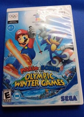 Mario & Sonic Olympic Winter Games Wii Game Has Booklet
