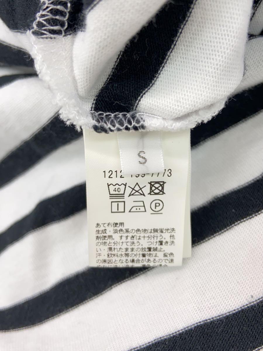 BEAUTY&YOUTH UNITED ARROWS Long Sleeve Cut-and-Sew S Cotton White Border 1212-19 BEAUTY&YOUTH UNITED ARROWS Long Sleeve Cut-and-Sew S Cotton White Border 1212-19