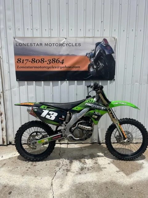 2007 sale kawasaki kx250f