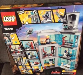 LEGO MARVEL SUPER HEROES AVENGERS ATTACK ON AVENGERS TOWER #76038 MIB FREE SHIP