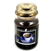 NEW~Goose Creek Coffee Shop Large 24 oz Jar Candle RARE HTF DISCONTINUED!