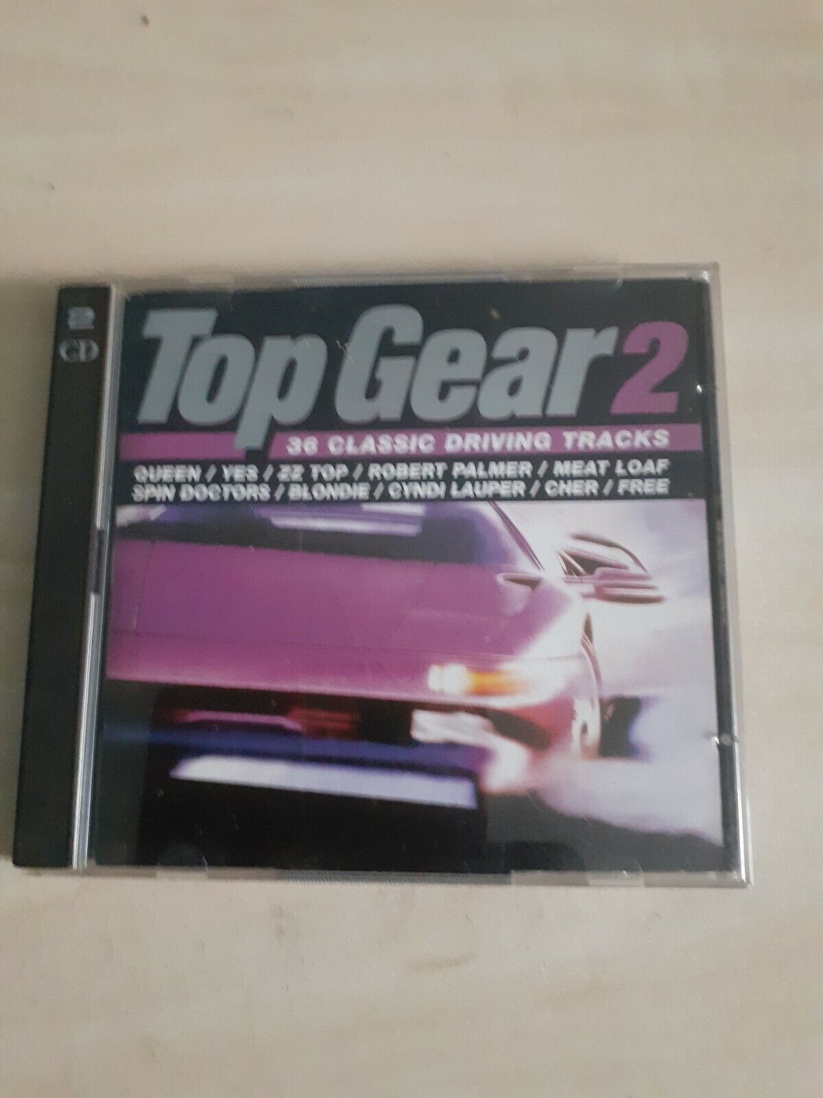 VARIOUS , Queen , Meat Loaf , Cyndi Lauper etc - Top Gear 2 (Double CD Album) 