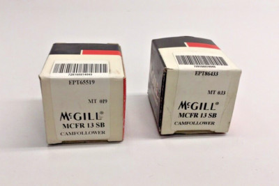 McGill MCFR13SB x 2 Cam Follower (Pack of 2) MCFR-13-SB