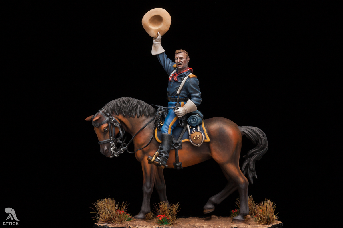 Jouet miniature en étain peint 54 mm soldat | niveau artistique