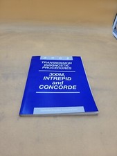 2002 CHRYSLER 300M INTREPID CONCORDE TRANSMISSION DIAGNOSTIC PROCEDURES MANUAL
