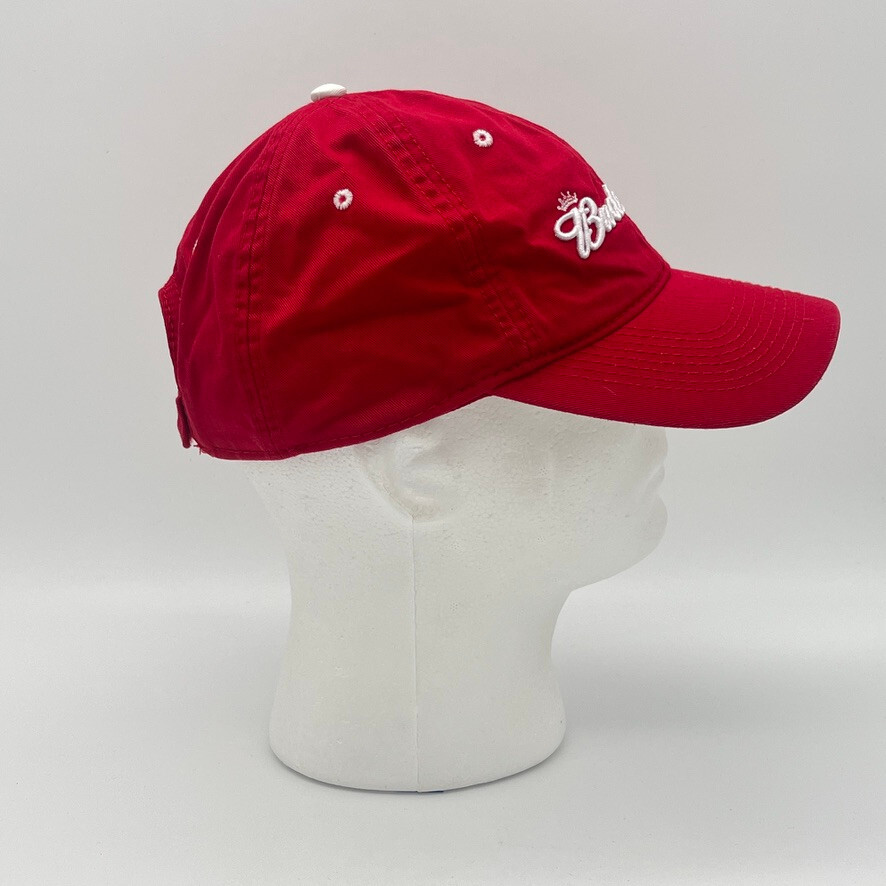 Budweiser Beer Red Hat Strapback Adjustable The G… - image 2