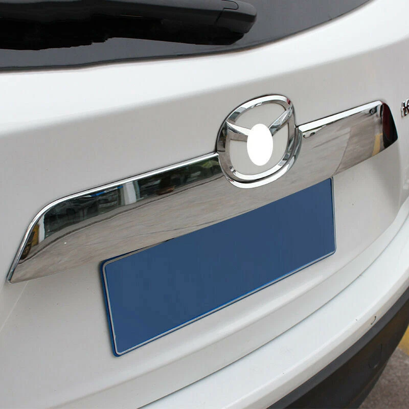 Хромированная отделка молдинг для задней крышки багажника задней двери для Mazda CX-5 2013-2016 годов выпуска - Изображение 3 из 4