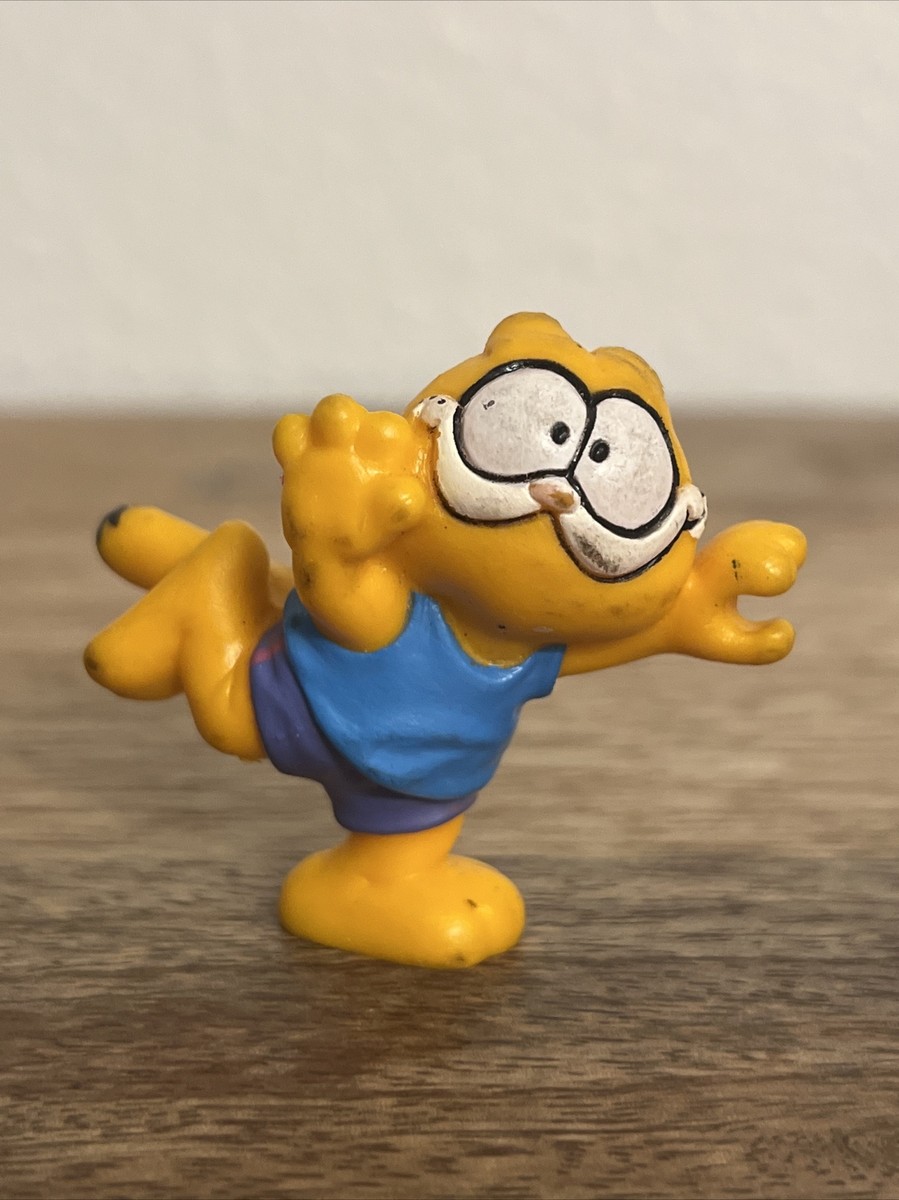 GARFIELD THE CAT MINI ACTION FIGURE VINTAGE TOY (1978) (PRE-OWNED
