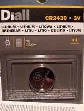 1 pile CR 2430 CR2430 neuf 3v lithium 