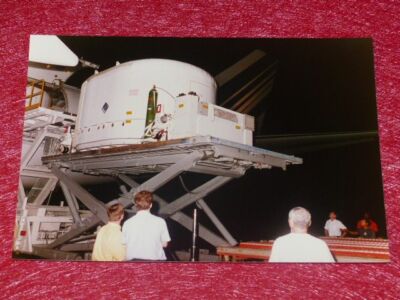 [RECHERCHE SPATIALE ESA] Originale Fotografie Mission Cluster 1995 Satellit