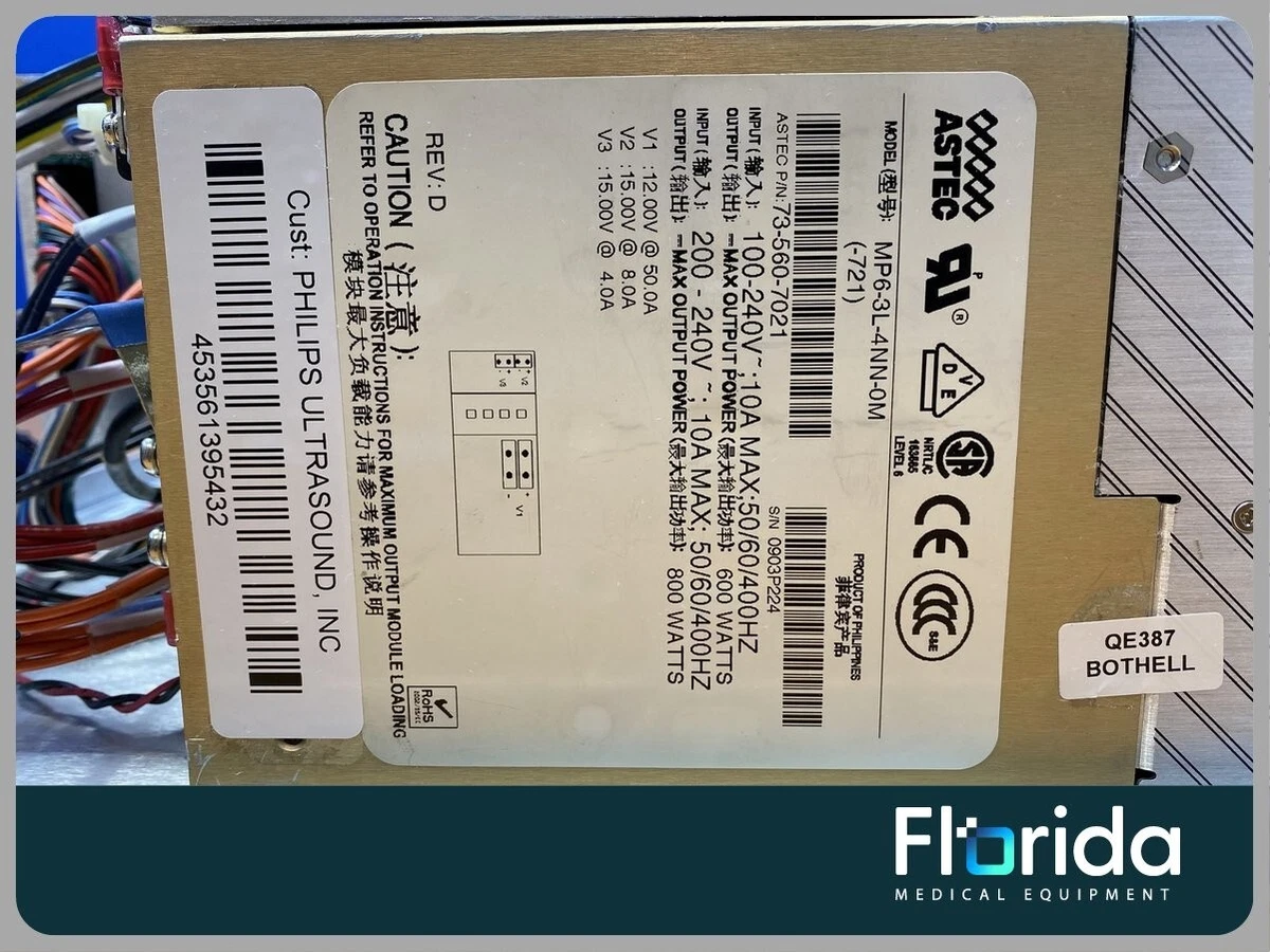 PHILIPS IU22 IE33 POWER SUPPLY ASSY 453561395432 MP6-3L-0M 