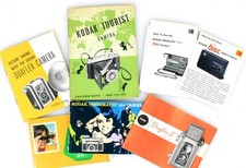 KODAK CAMERA MANUALS SET OF 7