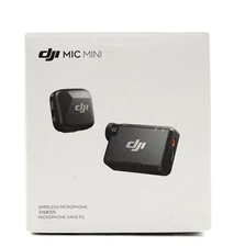 DJI Mic Mini 400m Wireless Lavalier Microphone System Camera iPhone (1 TX+1 RX)