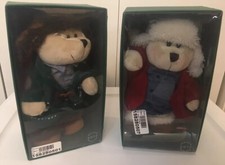 New 2016 Starbucks Limited Edition Christmas Bearista Teddy Bears Plush 1 set