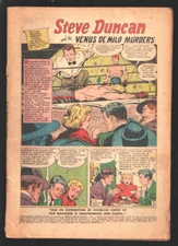 Perfect Crime #9 1951-Cross-Pre-code crime-"Case of the Cracked Disc Jockey"-...