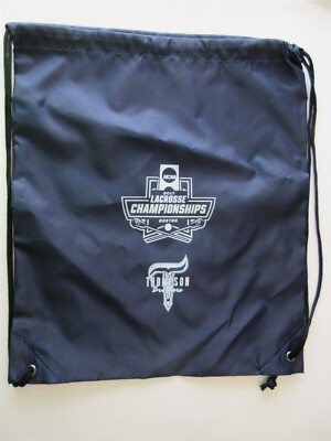 2017 NCAA Lacrosse Championship Thompson Brothers Drawstring Bag Backpack Cinch